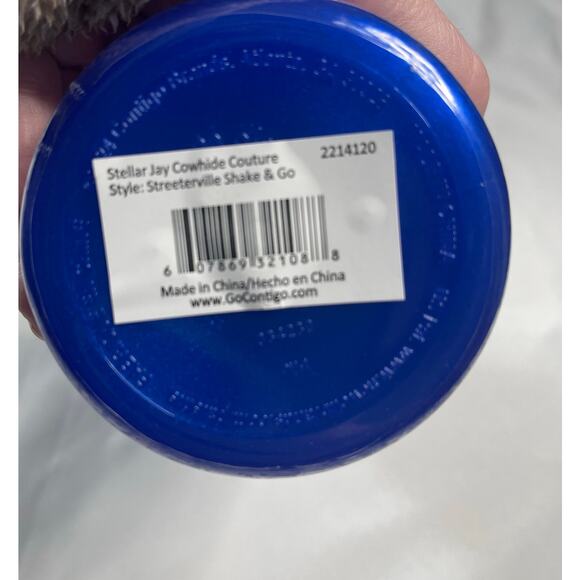 Contigo x Alley Love Shake & Go Tumbler, Autoclose blender bottle-Blue NWT - Picture 4 of 6